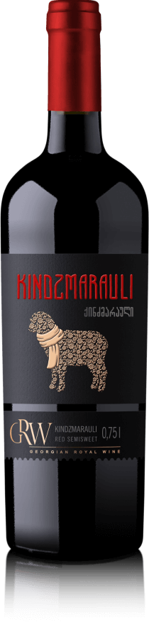 Kindzmarauli / Киндзмараули — Вино ординарное сортовое красное полусладкое<br />Микрозона Киндзмараули, Кахетия