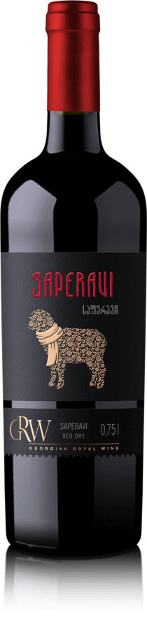 Saperavi / Саперави — Вино ординарное сортовое красное сухое <br />Кахетия